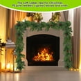 thumbnail image 5 of Artificial Pine & Cypress Christmas Garland - 9 FT Long Unlit Mixed Greenery Garland, Indoor & Outdoor Christmas Decoration, Thick Xmas Garland for Mantel, Stairs, & Doorway, 5 of 8