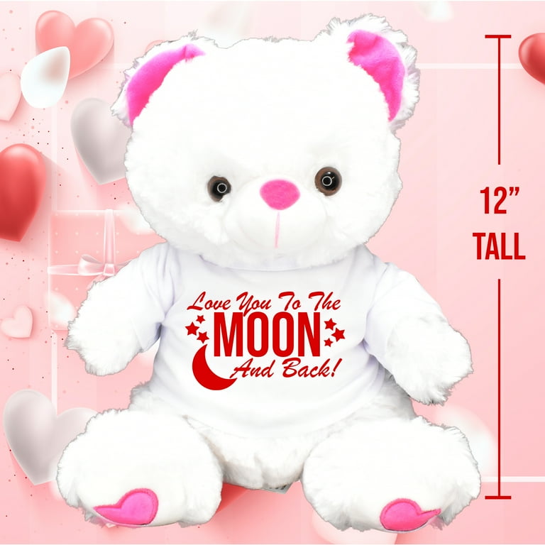 I love you to the hotsell moon and back teddy bear