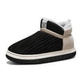 thumbnail image 4 of Men's Slippers Comfortable Thick Sole Warm Footwear for Autumn and Winter Fashionable Couple Design, 4 of 9