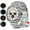 Silver+silvery, variant on Unisex Smart Sports Watch, 1.43" HD Touch Screen, BT Call, Multi-Sports Modes, Multi-APP Alerts, iPhone & Android Compatible