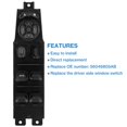 thumbnail image 2 of Kenally Interruptor de ventana lateral del conductor eléctrico, conjunto de interruptor de elevación de ventana de plástico negro, juego de Automoción decorativa y accesorios Kenally VI004874-00, 2 of 6