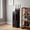 Black, variant on Toorise Slim Umbrella Stand Metal 19.5x6.1x6.1 Inch Freestanding Hollow Holder for Entryway Hallway Office Rustproof Space Saving Umbrella Rack