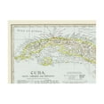 thumbnail image 4 of Historic Map - Cuba Haiti Jamaica Trinidad - Century 1897 - Vintage Wall Art, 4 of 4
