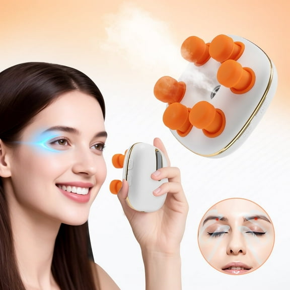 Eye Steam Sprayer Massager   - Moisturizing Eye Treatment,3 Modes Vibration, Heated Mist for Dry Eye Relaxing, Mini Soothing Steamer for Eye Care