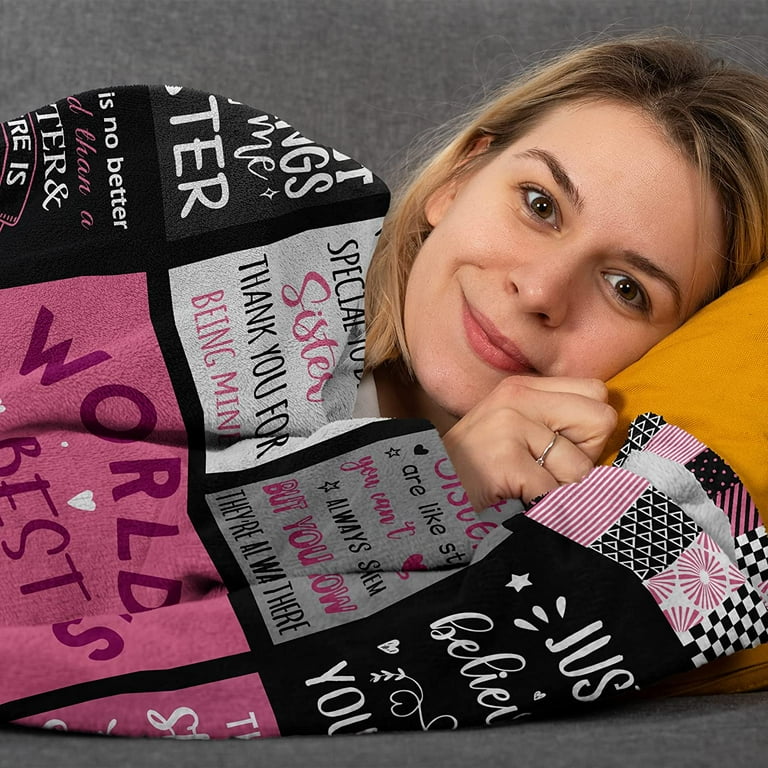 Blanket For Mom From Daughter Son Kids, Personalized Blanket