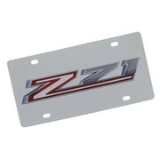 Chevy Z71 Logo License Plate (Chrome)