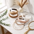 thumbnail image 5 of Gocvo 8Pcs Wide Headbands for Women Girls, Fashion Women Headbands in Solid, Vintage Pearl Headband Cute Hair Accessories for Gifts, 5 of 8