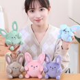 thumbnail image 3 of Cartoon Plush Doll Fully Filled Mini Lovely Fat Bunny Plushies Relieve Stress Soothing Toy Stuffed Animal Plush Rabbit Doll Decompression Toy New Year Gift, 3 of 10