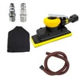 thumbnail image 2 of Air Powered Polisher Orbital Sander Rectangular Lightweight Compact for Furniture Making Repair Sectors, 2 of 9