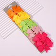 thumbnail image 1 of 10 Unids/set Grosgrain Cinta Arcos Horquillas Para Niña Color Sólido Clips De Pelo Boutique Headware Niños Accesorios Para El Cabello, 1 of 4