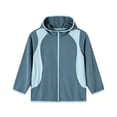 thumbnail image 6 of Zecgelong UPF 50+ Sun Hooded Jacket For Boys Lightweight Breathable Outdoor Windbreaker With Zipper Pockets, 6 of 6