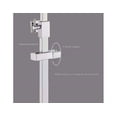 thumbnail image 5 of Gancho minimalista para bata de baño, construcción de acero inoxidable, fácil instalación, acabado cromado, soporte de ducha, estilo contemporáneo, 5 of 5