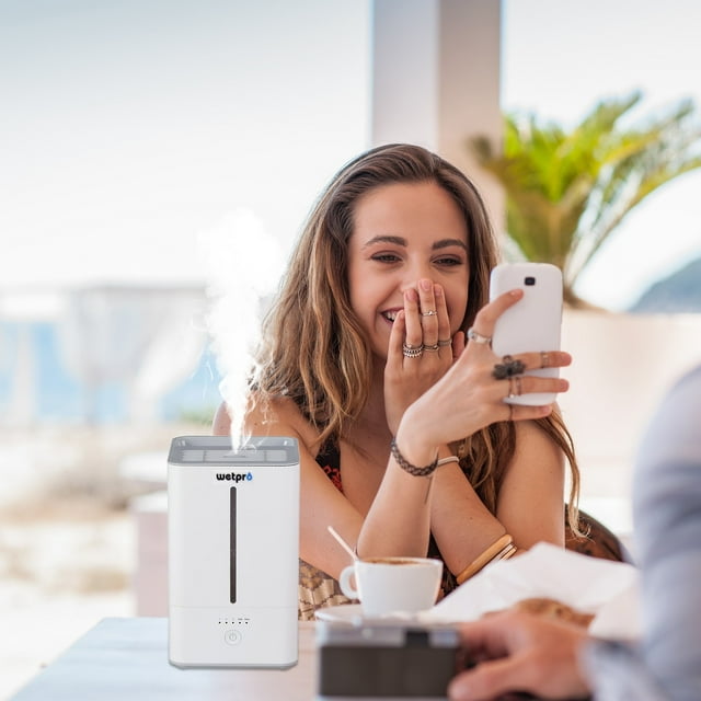 Boovnll Humidifiers for Bedroom, 26W Power 4L Large Water Tank Humidifier with Aromatherapy, Humidifier, Humidifier Large Room, Cool Mist Humidifiers for Bedroom