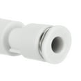 thumbnail image 4 of Unique Bargains 4mm à 3mm Réduction Pousser pour Connecter Raccord de Ligne d'Air Blanc, 2 Pack, 4 of 4