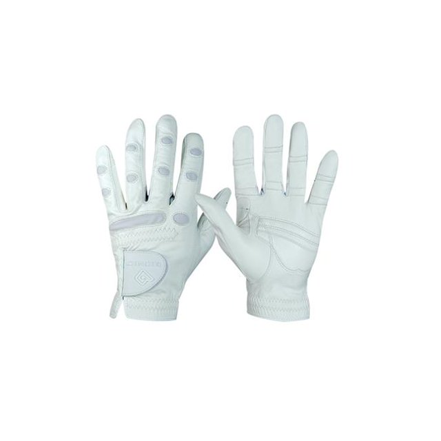 Bionic Gant ESGMMW Hommes ShowGrip Équestre - Blanc & 44; Moyen