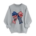 thumbnail image 5 of Uootdi Womens 4th Of July Sweatshirts USA Long Sleeve Crewneck USA Holiday Print Loose Fit Weekend Outings Casual Sweatshirts Gift, 5 of 5