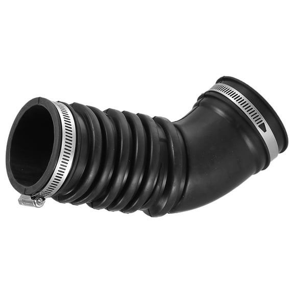 Air Cleaner Intake Hose Tube with Clamps for Toyota Pickup L4 2.4L 1988-1995 Rubber Black