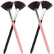 thumbnail image 1 of EeaseMX 4 brochas de maquillaje profesionales de mango largo con forma de abanico, brocha para colorete y polvos., 1 of 7