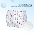 Easygdp Nautical Lighthouse Sailboat Girls Hipster Cotton Underwear
