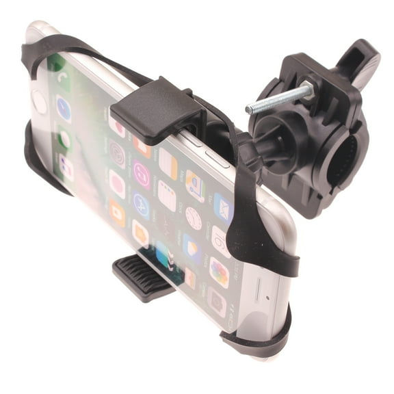 Handlebar Bicycle Mount for Samsung Galaxy S25/Ultra/Plus - Silicone Holder Bike Non-Slip Strap Shockproof