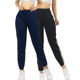 thumbnail image 1 of Set De Dos Pants De Mujer Pantalones Unitalla Anchos Casual O Elgante Pans Stretch, 1 of 5