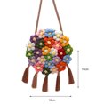thumbnail image 2 of Bolso tejido a mano Moda mujer s 2022 nuevo bordado minoría versátil, 2 of 5