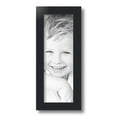 thumbnail image 2 of ArtToFrames 5" x 14" Black Satin Picture Frame, 5x14 inch Black MDF Poster Frame (WOM-5180), 2 of 8