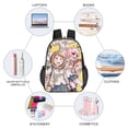 thumbnail image 6 of My Hero Academia Clear Backpack Transparent Bag 17 Inch Large Capacity Laptop Daypack Clear Through Backpack Travel Bag For School Daily Office Holiday, 6 of 8