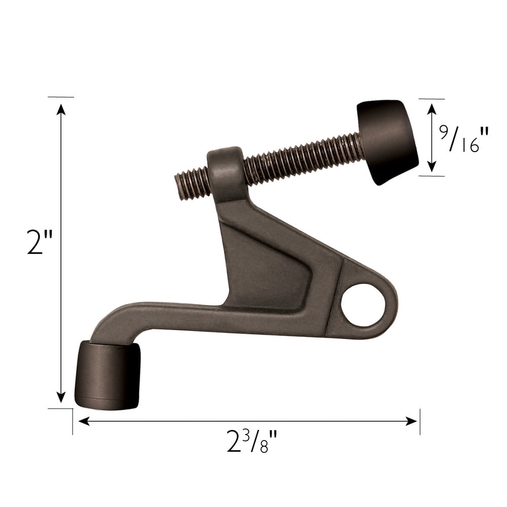 Design House 10-Pack Jumbo Hinge Pin Door Stops, Oil Rubbed Bronze