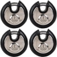 thumbnail image 1 of Brinks 673-70401 70mm Commercial Discus Lock with Stainless Steel Shackle, 4-Pack, 1 of 5