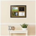 thumbnail image 2 of ArtToFrames Collage Photo Picture Frame with 4 - 6x9 Openings, Framed in Black with El Dorado and Black Mats (CDM-3926-3), 2 of 8