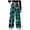 Green, variant on Women's Floral Print Wide Leg Sweatpants – Soft Lounge Joggers with Drawstring Waist & Pockets, Casual Comfort Fit for Home, Travel & Everyday Wear(Black, L)