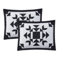 thumbnail image 4 of Mainstays 7 Piece Black & White Quilt Set with Sheets, Full, 4 of 5