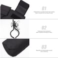 thumbnail image 3 of FUEENIRVA 1 Ensemble Simple Noir Support de Baguette Pochette de Rangement Portable pour Accessoires de Percussion, 3 of 6