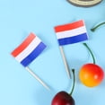 thumbnail image 4 of MasteelfCA 200pcs Toothpick Flag Picks Flag Food Toothpicks Party Accessory (3.5 x 6.5 CM）, 4 of 7