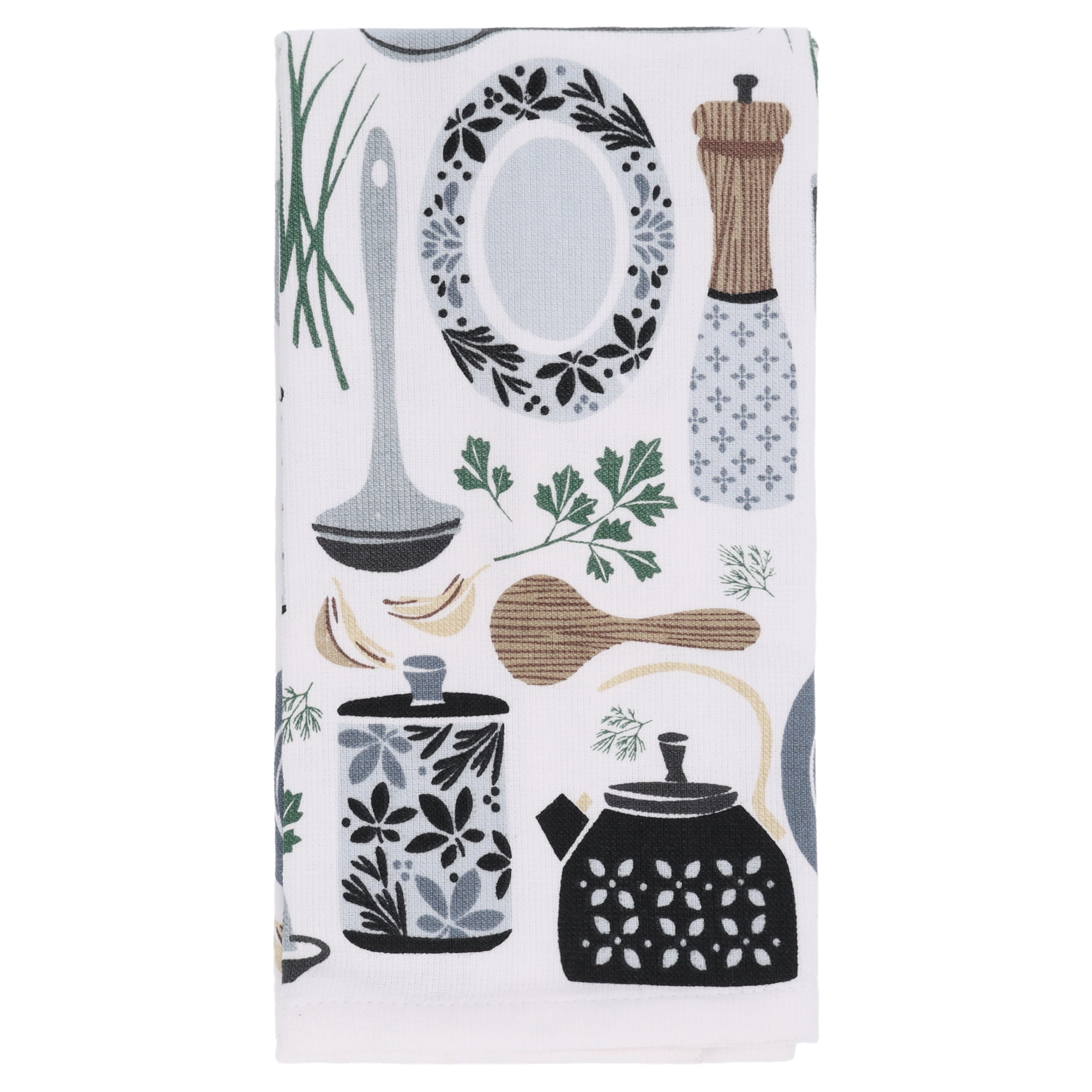 Mainstays Multicolor Cooking Utensils Kitchen Towel