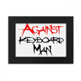 thumbnail image 1 of Against Keyboard Man Desktop Photo Frame Ornaments Picture Art Painting, 1 of 3