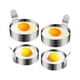 thumbnail image 5 of Inteprter Molde de acero inoxidable para huevos fritos, redondo, lavable, antioxidante, pulido, para cocina, restaurante, cocina, molde para Type6 NO6, 5 of 6