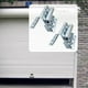 thumbnail image 1 of 2 soportes de rodillo superior, herrajes ajustables, soportes de asiento lateral para puertas elevadoras industriales y puertas de garaje. Piezas de, 1 of 10