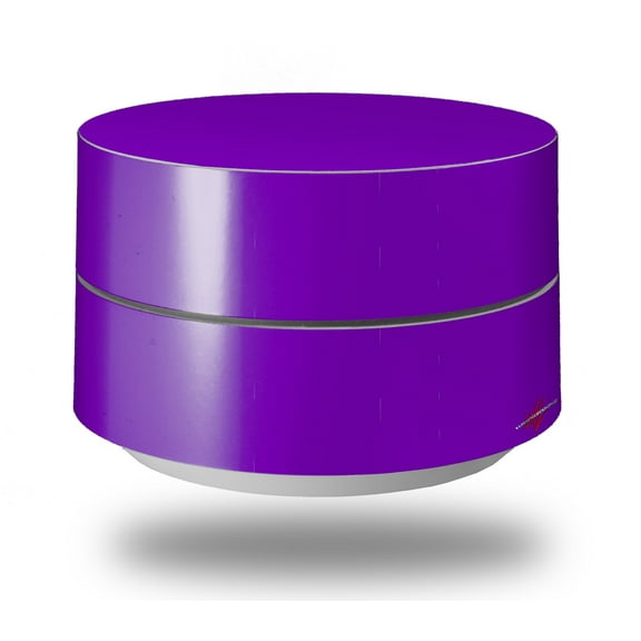 Skin Decal Wrap for Google WiFi Original Solids Collection Purple (GOOGLE WIFI NOT INCLUDED) by WraptorSkinz
