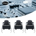 thumbnail image 4 of Tact Switch, Practical Light Weight Push Button Switch  For Industry For Printed Circuit Board, 4 of 8