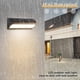 thumbnail image 3 of Aplique De Pared Exterior Con Sensor De Movimiento, Aplique De Pared Exterior Moderno, Luminaria Led Exterior Impermeable Para Terraza, Jardín, 3 of 5