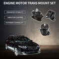 thumbnail image 2 of Conjunto de soporte de motor de transmisión Unique Bargains para Acura TSX L4 2.4L 2009-2014 No.50830TA0A01 1 conjunto, 2 of 7
