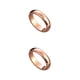 thumbnail image 3 of Anillo de ceremonia de banquete Sonducket para hombres y mujeres joyería de decoración Oro rosa Talla 6 2Conjunto, 3 of 6