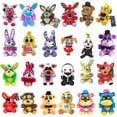 thumbnail image 2 of 18 cm Fnaf Purple Plush Nightmare Bonnie Peluches Five Nights At Fredy Bonnie Peluche Juguetes Suave Animal de peluche Muñecas Niños Regalos 043 kaili Sencillez, 2 of 5