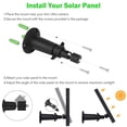 thumbnail image 3 of Cable magnético impermeable Solar Panel Uogw, paquete de 3, negro, 3 of 5