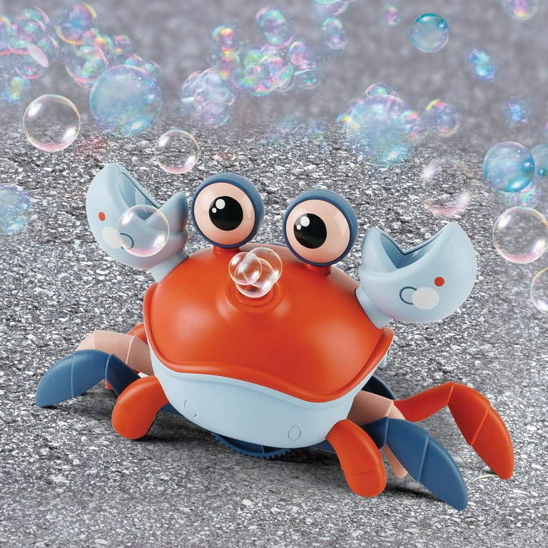 Play Day Dancing Crab Bubble Machine with 4 fl oz Solution