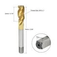 thumbnail image 2 of Unique Bargains M10 x 1 High Speed Steel Machine 3 Spiral Flutes Thread Tap Titanium Plated, 2 of 6