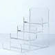 thumbnail image 3 of Soporte de exhibición de acrílico transparente perfecl 4 niveles, 3 of 8