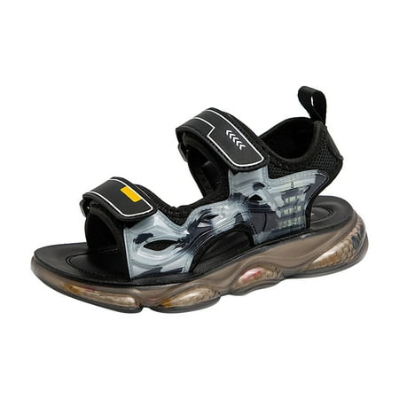 

ZENMELE Boys Sandals Casual Shoe Boys Sandals Kids Summer Sandals Toddler Little Boys Closed Toe Athletic Hiking Outdoor Sport Sandals Slide Sandal 6Y-7Y
